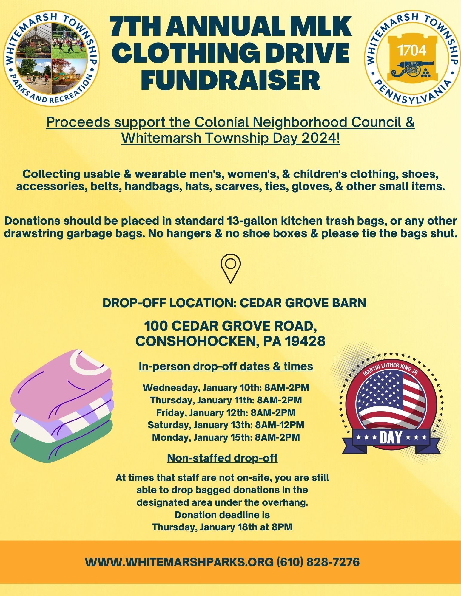 Clothing Drive Flyer